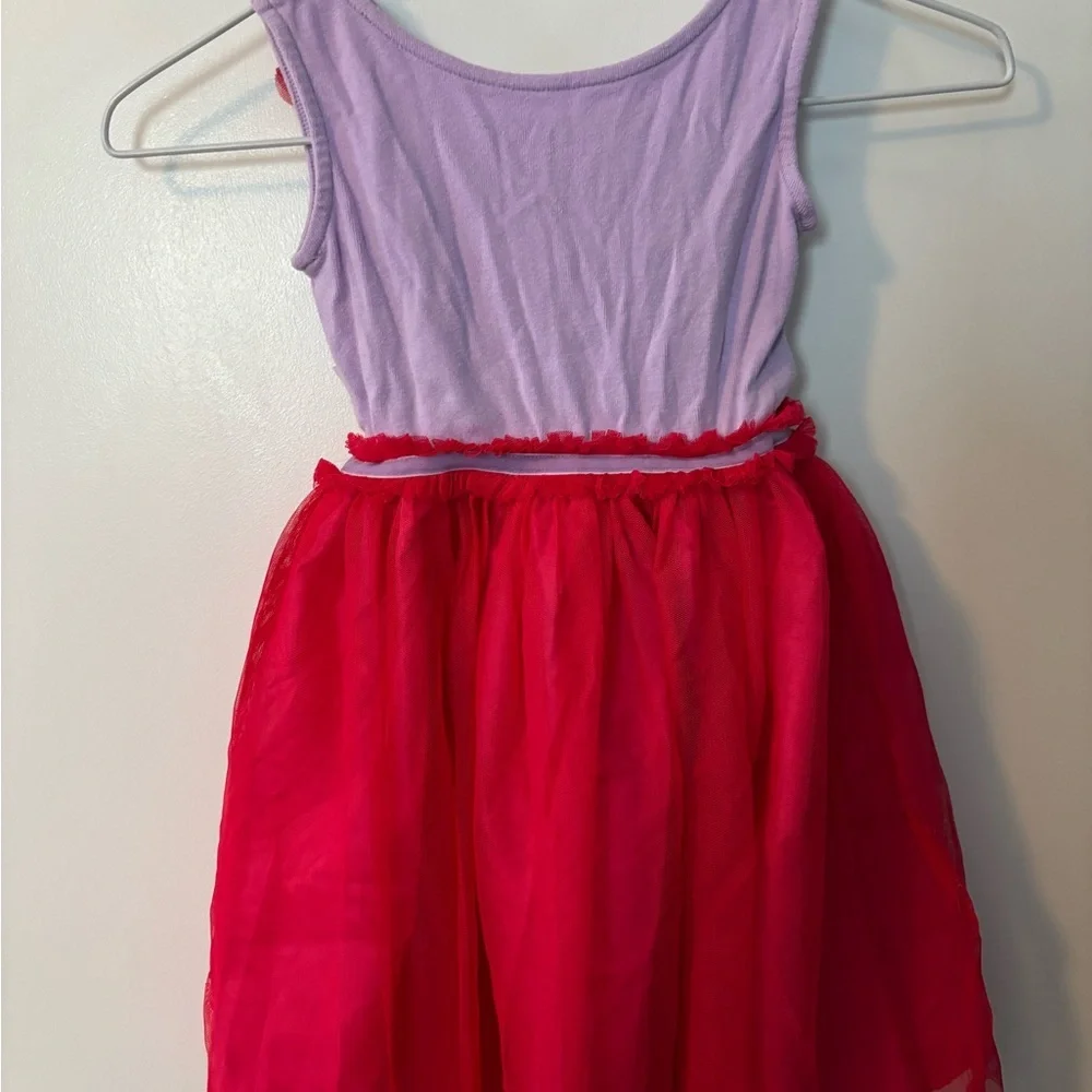 American Girl Bitty Baby Purple and Red Dress - Picture 5 of 5